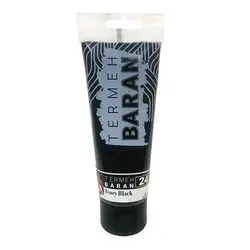 رنگ اکرلیک 75 میل ترمه باران Ivory Black 24