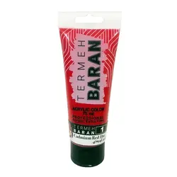 رنگ اکرلیک 75 میل ترمه باران Cadmium Red Hue 1