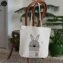 کیف پارچه ای  (ساک پارچه ای) خرگوش کد 1 (عقیق)