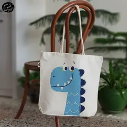 کیف پارچه ای (ساک پارچه ای) دایناسور-کد-3 (عقیق)