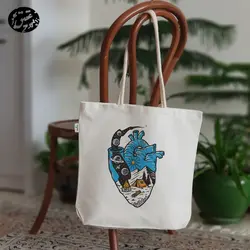 کیف پارچه ای (ساک پارچه ای) دوستدار طبیعت کد 11 (عقیق)