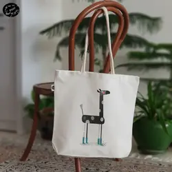 کیف پارچه ای (ساک پارچه ای) زرافه کد 2 (عقیق)