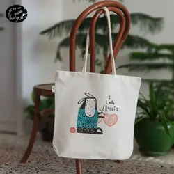 کیف پارچه ای (ساک پارچه ای)  گوسفند کد 3 (عقیق)