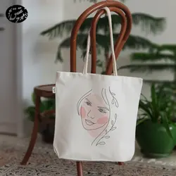 کیف پارچه ای (ساک پارچه ای) آرت لاین کد 1 (عقیق)