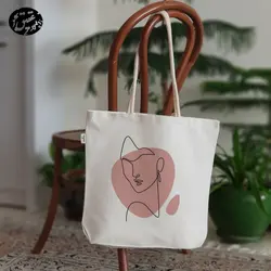 کیف پارچه ای (ساک پارچه ای) آرت لاین کد 2 (عقیق)