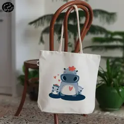 کیف پارچه ای (ساک پارچه ای) اسب آبی کد 1 (عقیق)