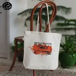 کیف پارچه ای (ساک پارچه ای) طرح موسیقی کد 3 (عقیق)