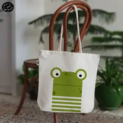 کیف پارچه ای (ساک پارچه ای) قورباغه کد 1 (عقیق)