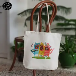 کیف پارچه ای (ساک پارچه ای) گربه کد 2 (عقیق)