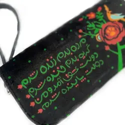 کیف پول چرمی فرفره نخی(مرده بودم زنده شدم )