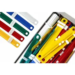 گیره پوشه پلاستیکی maraco رنگی