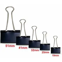 گیره دوبل مشکی (تکی)