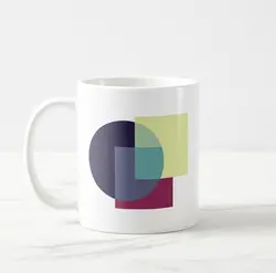 ماگ اشکال هندسی کد 4 (عقیق)