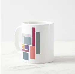 ماگ اشکال هندسی کد 10 (عقیق)