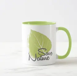 ماگ دوستدار طبیعت کد 8 (عقیق)