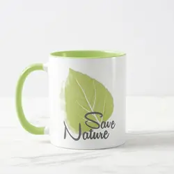 ماگ دوستدار طبیعت کد 8 (عقیق)