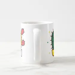ماگ طرح کاکتوس کد 1 (عقیق)