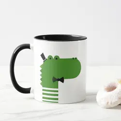 ماگ کروکدیل کد 1 (عقیق)