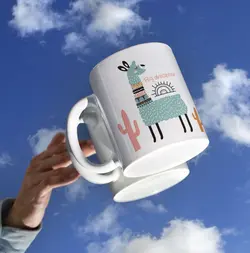 ماگ لاما کد 9 (عقیق)