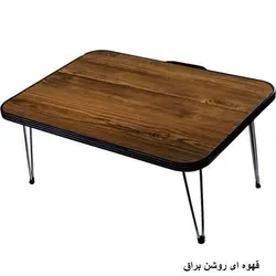میز تحریر تاشوی نشسته پارس رنگی مدل 60