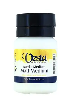 وارنیش مات 250 میل اکریلیک وستا