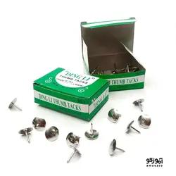 پنس ته نقره ای