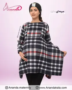 تونیک طرحدار پشمی جانان