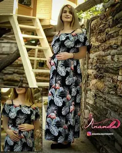 پیراهن بارداری نخی آرام