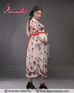 پیراهن بارداری حریر آنیل