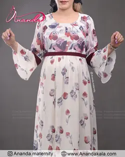 پیراهن بارداری حریر آنیل