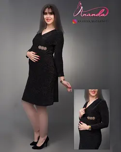پیراهن بارداری لمه ماهشیدا