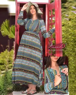 پیراهن بارداری نخی ترنج