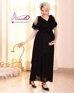 پیراهن بارداری حریر نیکا