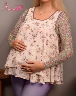 تاپ زنانه و دخترانه حریر نازلی