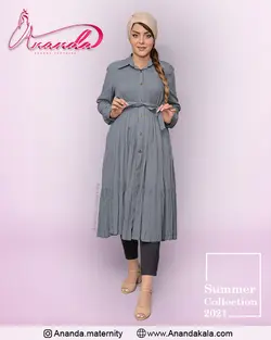 مانتو بارداری نخی گلرخ