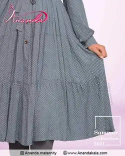 مانتو بارداری نخی گلرخ