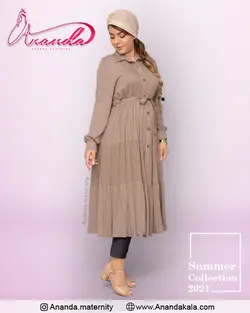 مانتو بارداری نخی گلرخ