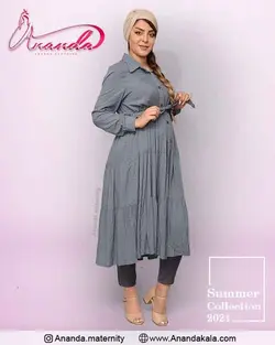 مانتو بارداری نخی گلرخ