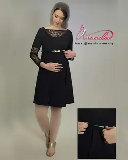 پیراهن بارداری مجلسی سوگل