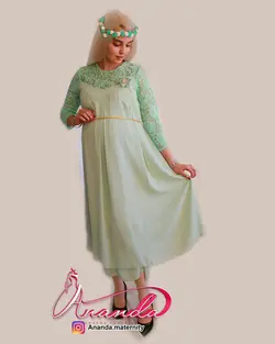 پیراهن بارداری حریر زیبا