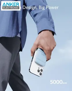 پاوربانک مگ سیف انکر Anker 622 Magnetic Battery A1611 - انکر الکترونیک