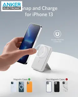 پاوربانک مگ سیف انکر Anker 622 Magnetic Battery A1611 - انکر الکترونیک