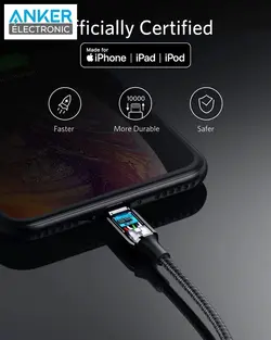 کابل USB-A به Lightning انکر Anker Powerline+ III Lightning to USB A Cable A8823 - انکر الکترونیک