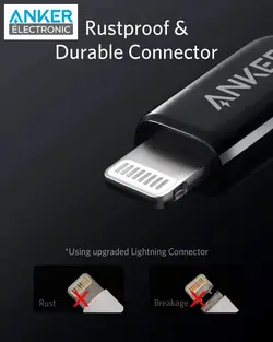 کابل USB-A به Lightning انکر Anker Powerline+ III Lightning to USB A Cable A8823 - انکر الکترونیک