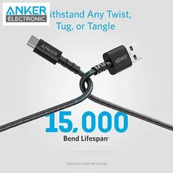 کابل شارژ انکر ANKER PowerLine Select+ USB-C to USB A 8023 - انکر الکترونیک