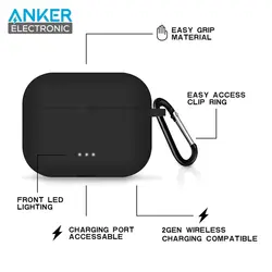 کیس محافظ سیلیکونی هدفون انکر مخصوص Anker Soundcore Liberty Air 2 Silicon Case - انکر الکترونیک