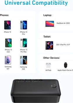 پاوربانک 40 هزار میلی آمپر انکر Anker Portable Charger 347 Powerbank A1377 - انکر الکترونیک