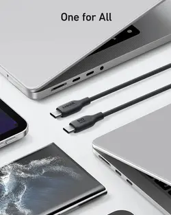 کابل 140 وات USB-C به USB-C انکر Anker 544 USB-C to USB-C Cable 140W A80F2 - انکر الکترونیک