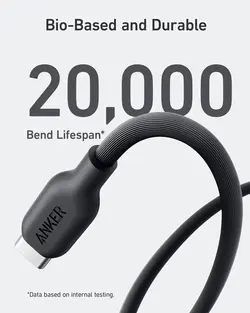 کابل 140 وات USB-C به USB-C انکر Anker 544 USB-C to USB-C Cable 140W A80F2 - انکر الکترونیک