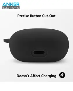 کیس محافظ سیلیکونی هدفون انکر مخصوص Anker Soundcore Liberty 4 Silicon Case - انکر الکترونیک